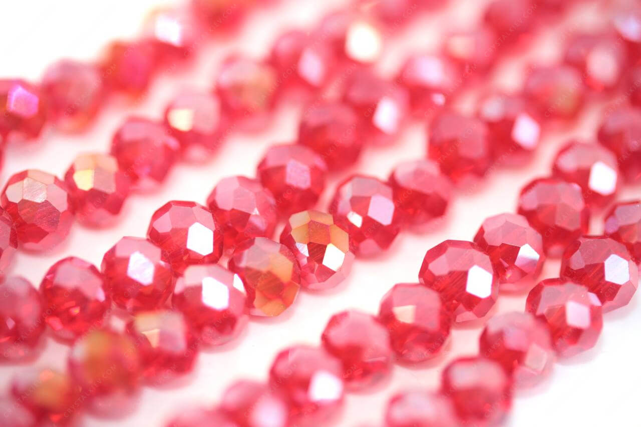 Намистина Рондель Lt. Siam AB